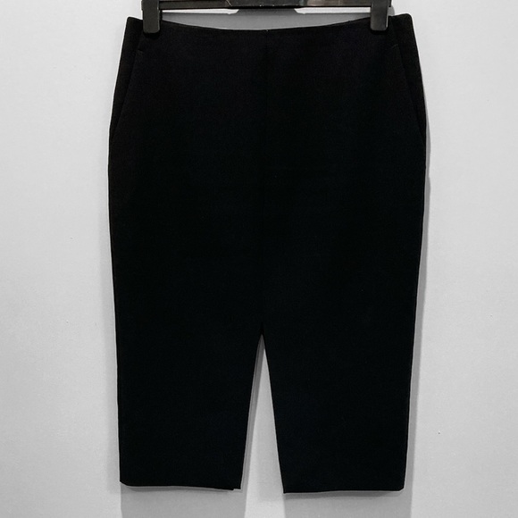 Aritzia Jax Black Slit Pencil Skirt 10 - Picture 4 of 11